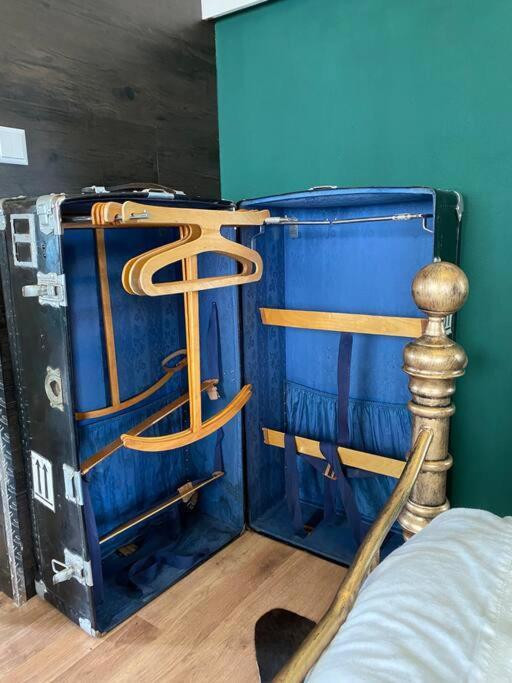 Gleis 1, Eisenbahn Waggon Mit Whirlpool Und Ofen Βίλα Dahlem  Εξωτερικό φωτογραφία